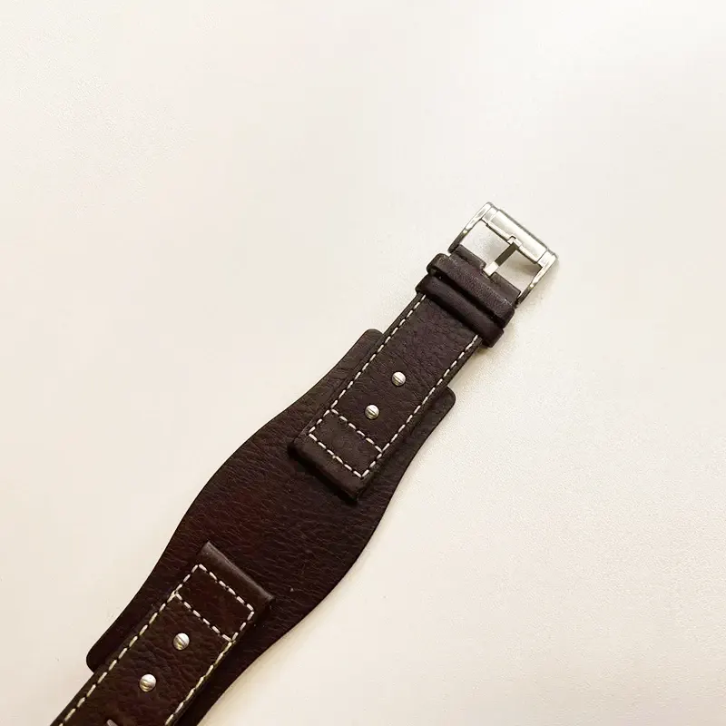 Fossil Big Band 24mm Brown Leather Watch Strap -Craftsmanship
